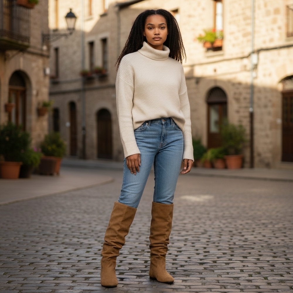 Kohls Women's Tan Suede Boots